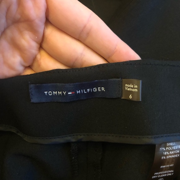 2 NWT Tommy Hilfiger Black Westport Ankle Pants - Picture 7 of 7